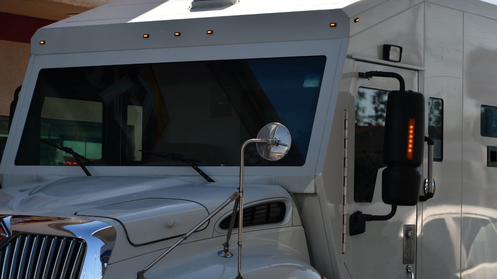 Specialty purpose-built commercial vehicle with custom finish